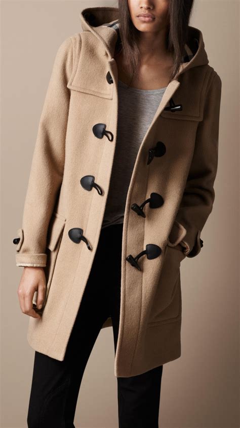 burberry dufflecoat damen|burberry duffle coat for women.